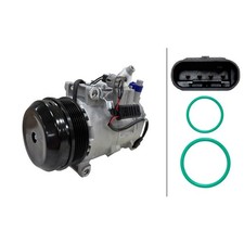 Klimakompressor 12 V Ø 110 mm HELLA für u.a. MERCEDES-BENZ C-KLASSE Klimakompressor 12 V Ø 110 mm HELLA für u.a. MERCEDES-BENZ C-KLASSE