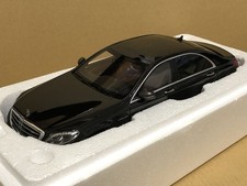 GT Spirit 1/18 Mercedes-Benz S65 AMG Black W222 Pre-facelift