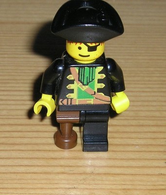 Lego 1 Figur 973, Minifig, Minifigur, Figur, Pirat, Käpitän Holzbein   (31