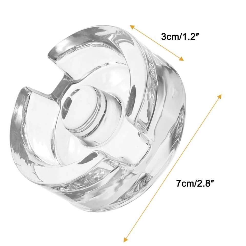 4 poids en verre lourds pour bocaux fermentation large ouverture cuisine - Photo 2/4