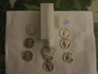 ROLL F  50 1944p  MERCURY SILVER DIMES uncirculated gems