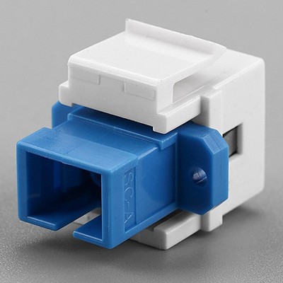 Keystone Jack SC Glasfaser modul Adapter SC f / F Keystone Modul Koppler