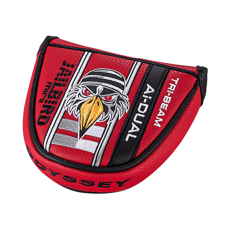 Odyssey Ai-DUAL TRI-BEAM JAILBIRD MINI CS Putter Mallet Center