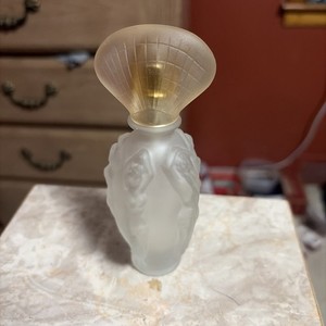 Vicky Tiel Sirene Perfume Atomizer 100 ml Art Deco Nudes Bottle w Shell Cap
