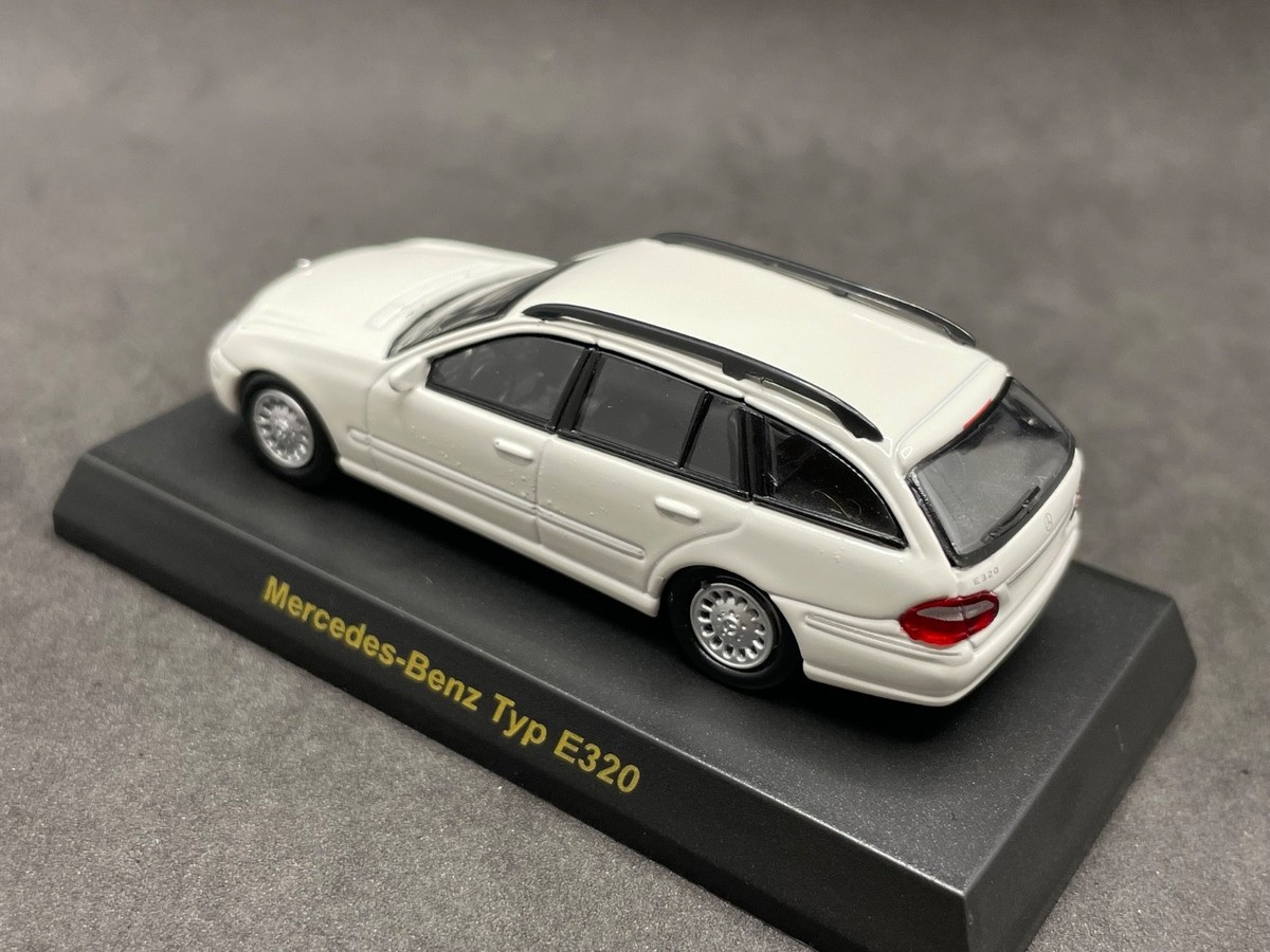Kyosho 1/64 Mercedes-Benz Typ E320 White diecast model car 9H2 | eBay