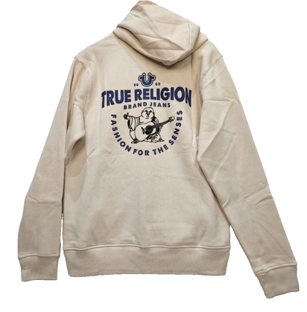 True Religion 白色连帽衫和运动衫男士