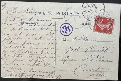 SAVOIE TARENTAISE FILEUSE BEAUFORT 1910 ROUET MÉTIER CARTE POSTALE ANCIENNE CPA - Picture 2 of 2