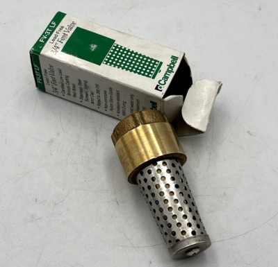 Campbell 3/4  Foot Valve Lead Free FV-3T LF