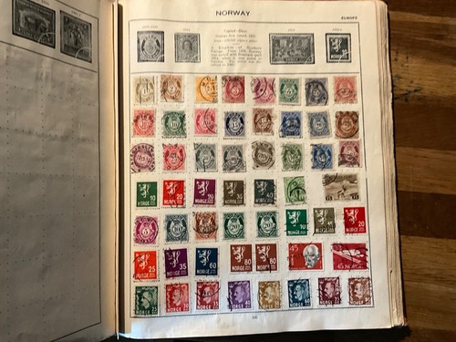 World Stamp Album very old triumph album 1800s on Qv 1d black black MX #1 - 第 20/24 張圖片