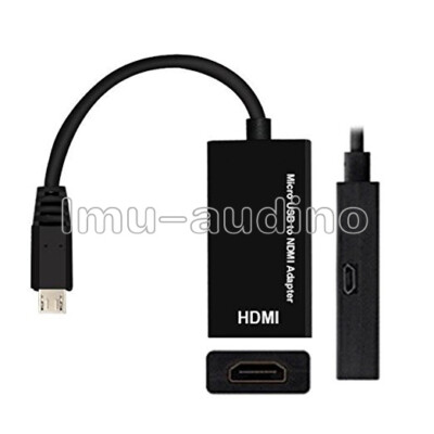 MHL Micro USB To 1080P HDMI HDTV Cable Adapter For Android Huawei Samsung Sony