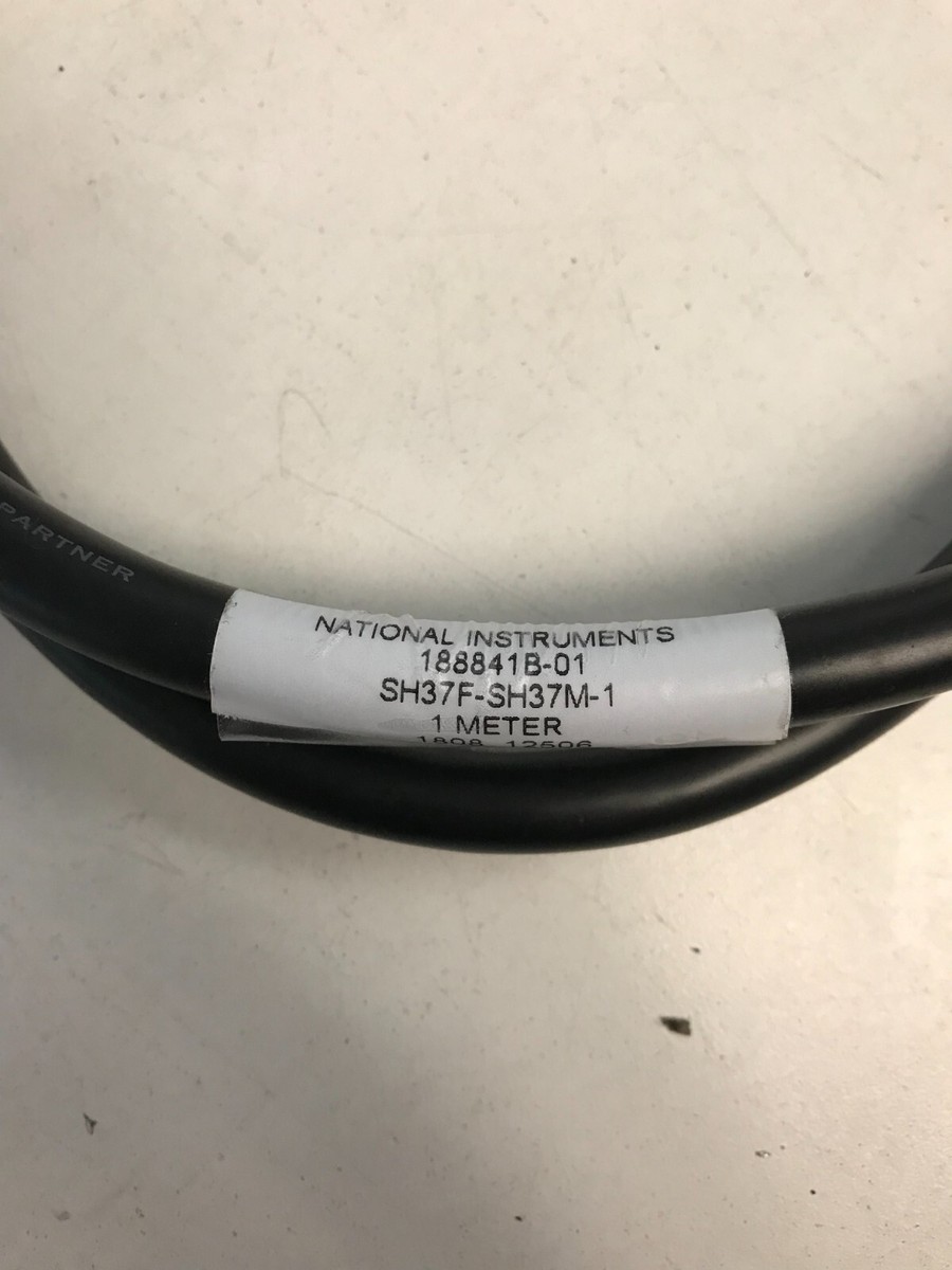 National Instruments NI / 188841B-01 SH37F-SH37M-1 / Cable Single