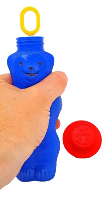 Soap Bubbles Magic Bear Pustefix Druecker Tier Kids Pusten Fun Game