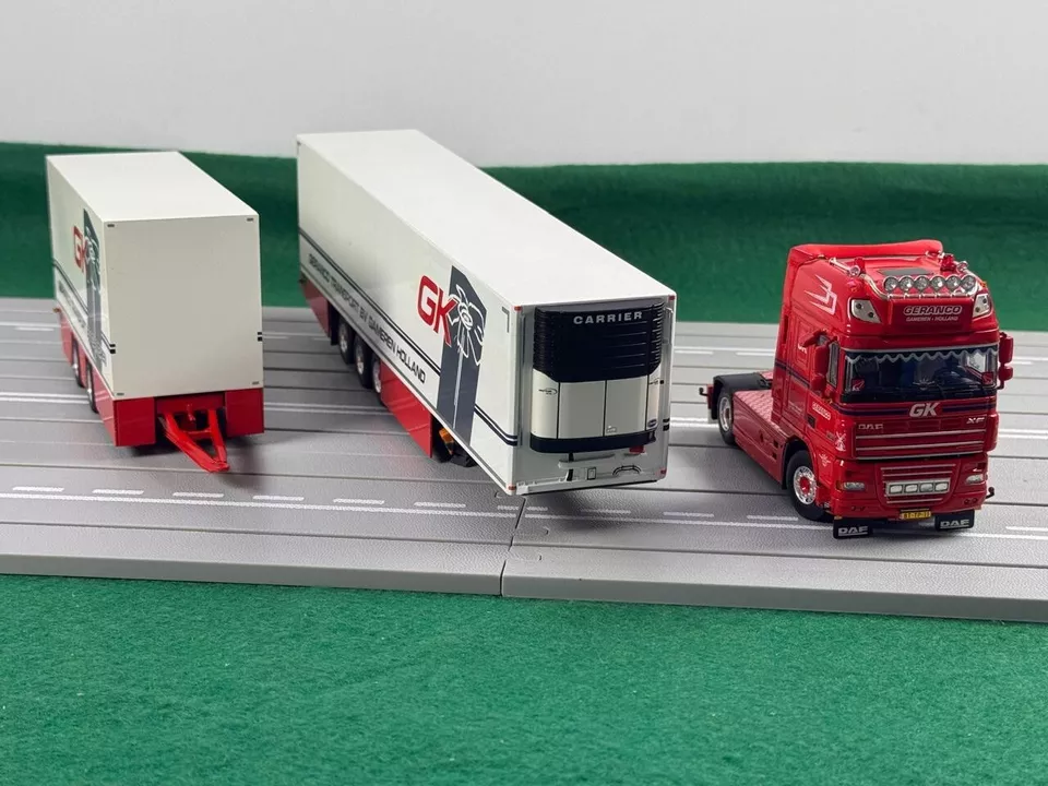 Tekno Truck models, DAF XF 105 SSC Reefer LZV Combi , GERANCO - Image 4 of 4