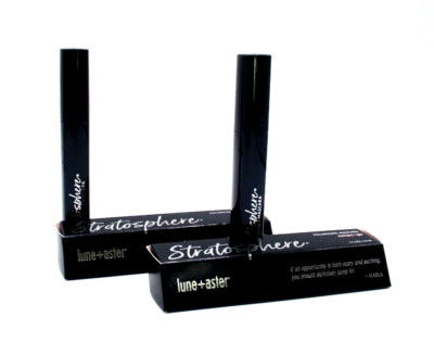 Lot/2 Lune + Aster Stratosphere Volumizing Mascara ~ Jet Black ~ 9.5 g each BNIB