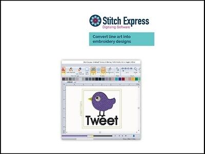  Brother SAEXPRESS – Stitch Express (Auto Digitizing Software)