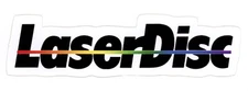 LaserDisc Logo Sticker (Reproduction)