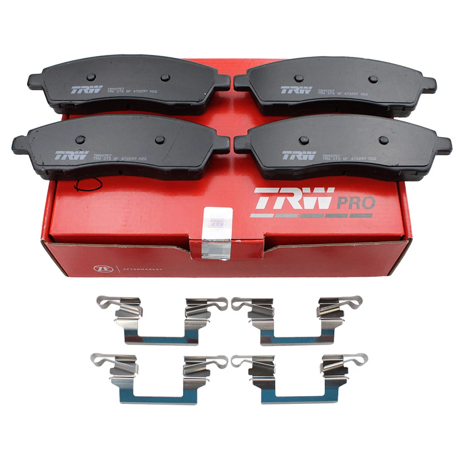 Juego de pastillas de freno traseras metálicas TRW Pro para Ford Excursion F-250 F-350 Super Duty Foto 3 de 4