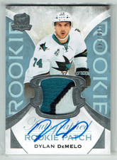 15-16 UD Upper Deck The Cup  Dylan DeMelo  /249  Rookie  Patch  Auto