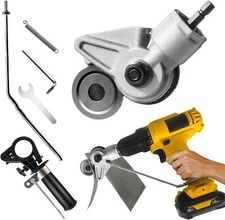 Sheet Metal Cutter Drill Attachment, Cut Pro Cutting Adapter,... 