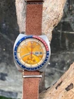Vintage Seiko pogue chronograph 6139-6002 yellow dial