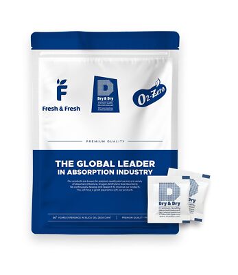 Dry & Dry 1 Gram [1000 Packets] Premium Silica Gel Pure and Safe Silica Gel P...