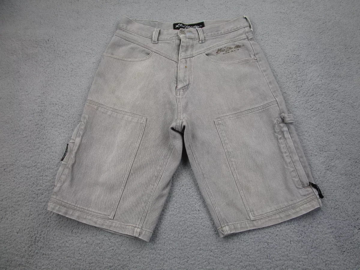 Grey denim outlet shorts mens