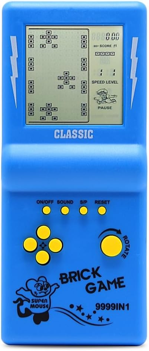 HLF 3.5-Inch Large Screen Retro Brick Game Console for the 80S/90S