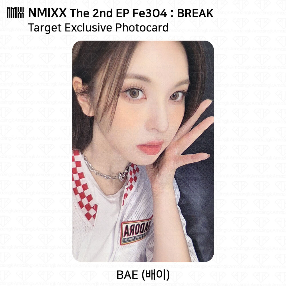 NMIXX The 2nd EP Fe3O4 : BREAK Target Exclusive Photocard KPOP K
