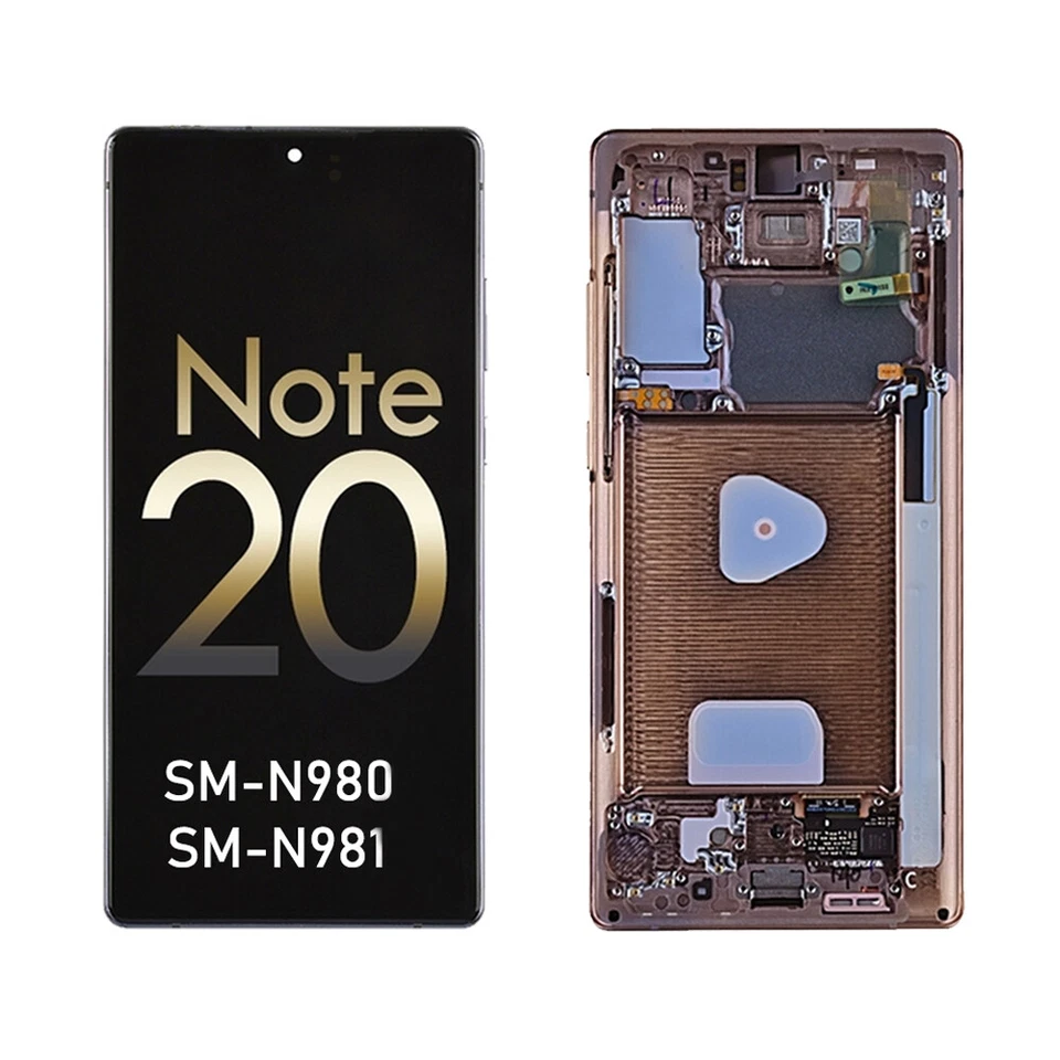 For Samsung Galaxy Note 20 5G N980 N981 OLED LCD Display Touch Screen Digitizer - Image 2 of 4