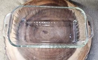 Vintage PYREX 213-S Clear Ribbed Bread Loaf Pan 1.5 Qt / 1.5 L USA MADE