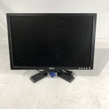 Dell E207WFPC Panel LCD 20" Wide Screen Computer Monitor With Power  VGA cable