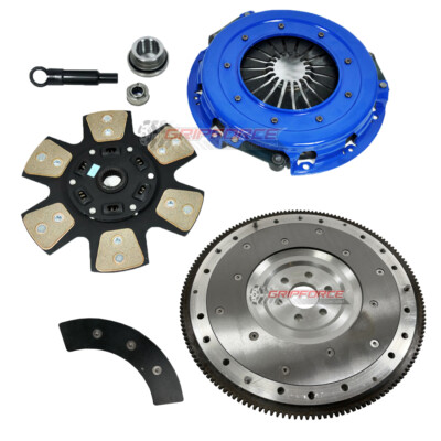FX STAGE 3 CLUTCH KIT & ALUMINIUM FLYWHEEL fits MUSTANG T5 TREMEC TKO 26 SPLINE