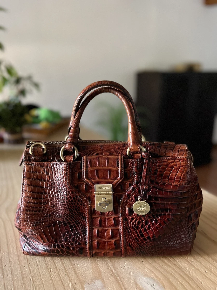 Brahmin | Bags | Brahmin Alligator Handbag Authentic | Poshmark