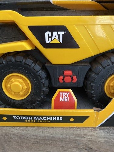 CAT Construction TOUGH MACHINES Toy Dump Truck w/ Lights & Sounds - New In Box - Picture 4 of 4