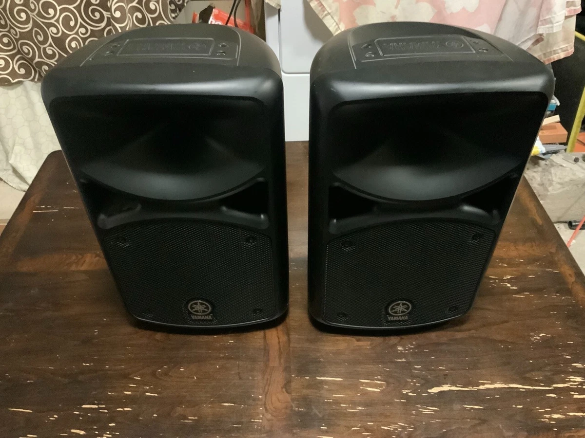 YAMAHA STAGEPAS 400i ,400S PA Speaker System Portable, NO MIXER | eBay
