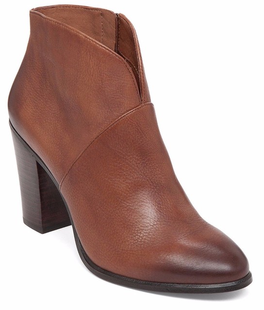 vince leather booties