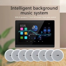 Smart Audio System Home Theater Sound Amplifier Wall Android WiFi Bluetooth Amp