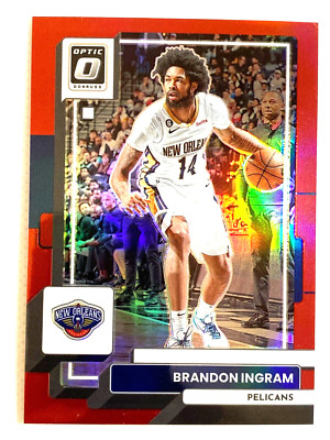 その他 Panini Studio Brandon Ingram 2022 PANINI OPTIC HOLO PRIZM #185 BRANDON INGRAM RED SP /99