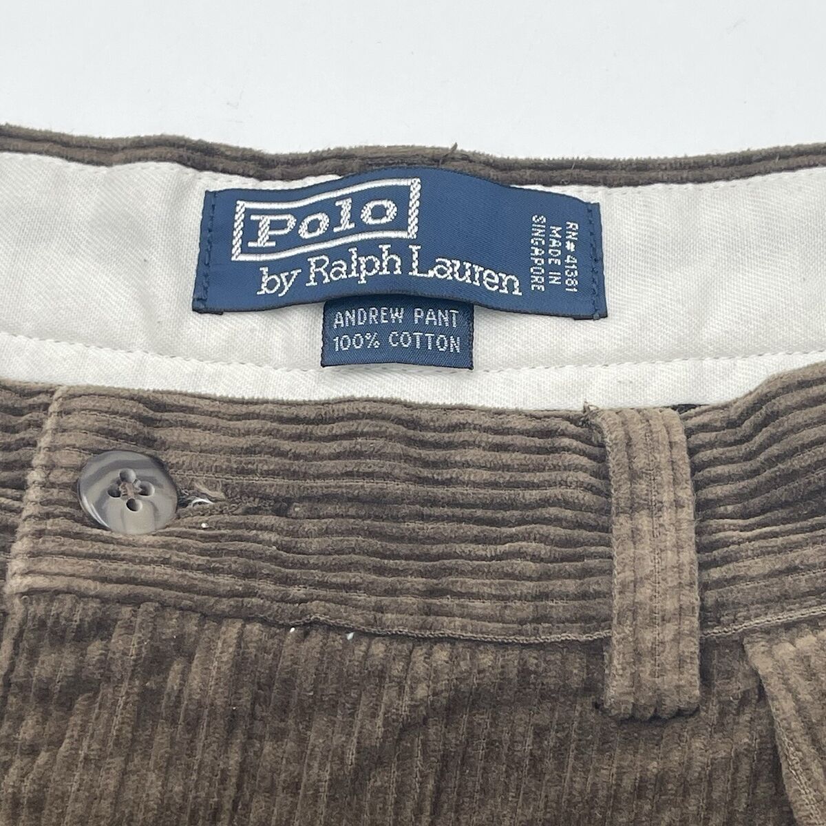RARE 80s Vintage Polo Ralph Lauren Corduroy Pants Brown RARE 80s Vintage Polo Ralph Lauren Corduroy Pants Brown