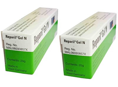 2 x Reparil Gel N 20g Anti-Inflammatory, Pain Relieving & Reduce Swelling