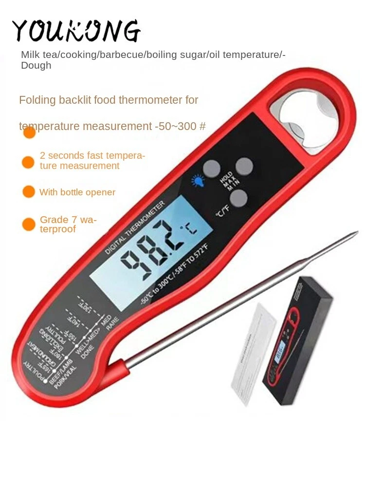 Meat Thermometer Digital for Grilling Cooking Waterproof Read Food thermometers