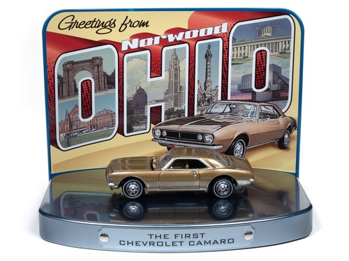 Johnny Lightning '67 Chevrolet Camaro 1:64 Diecast Diorama Tin Norwood JLDR012 - Picture 3 of 6