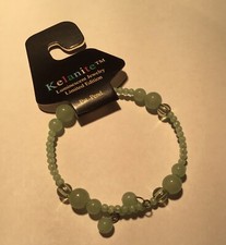 12 PCs Glow In The Dark Bracelet Teen Adult Jewelry Party Favors Bulk Green