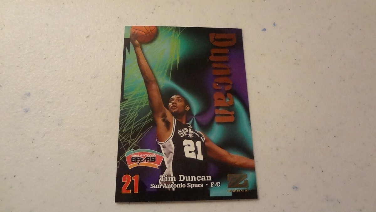 97-98 SKYBOX # 111 TIM DUNCAN Z FORCE BASKETBALL CARD | eBay