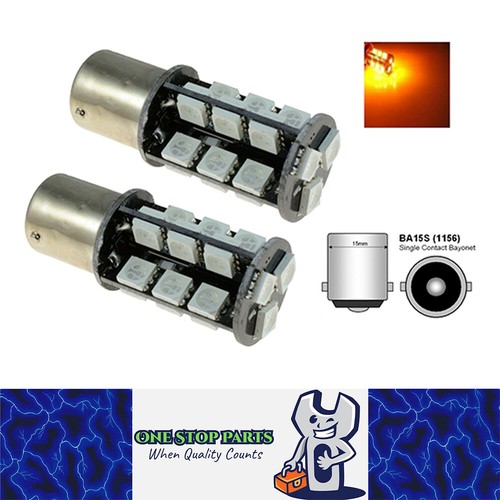 Ampoule LED P21W BA15S Rouge 400 Lumens - Pour Feu Arrière/anti-brouillard Peugeot 2008, 208 Et Autres - Garantie 1 An