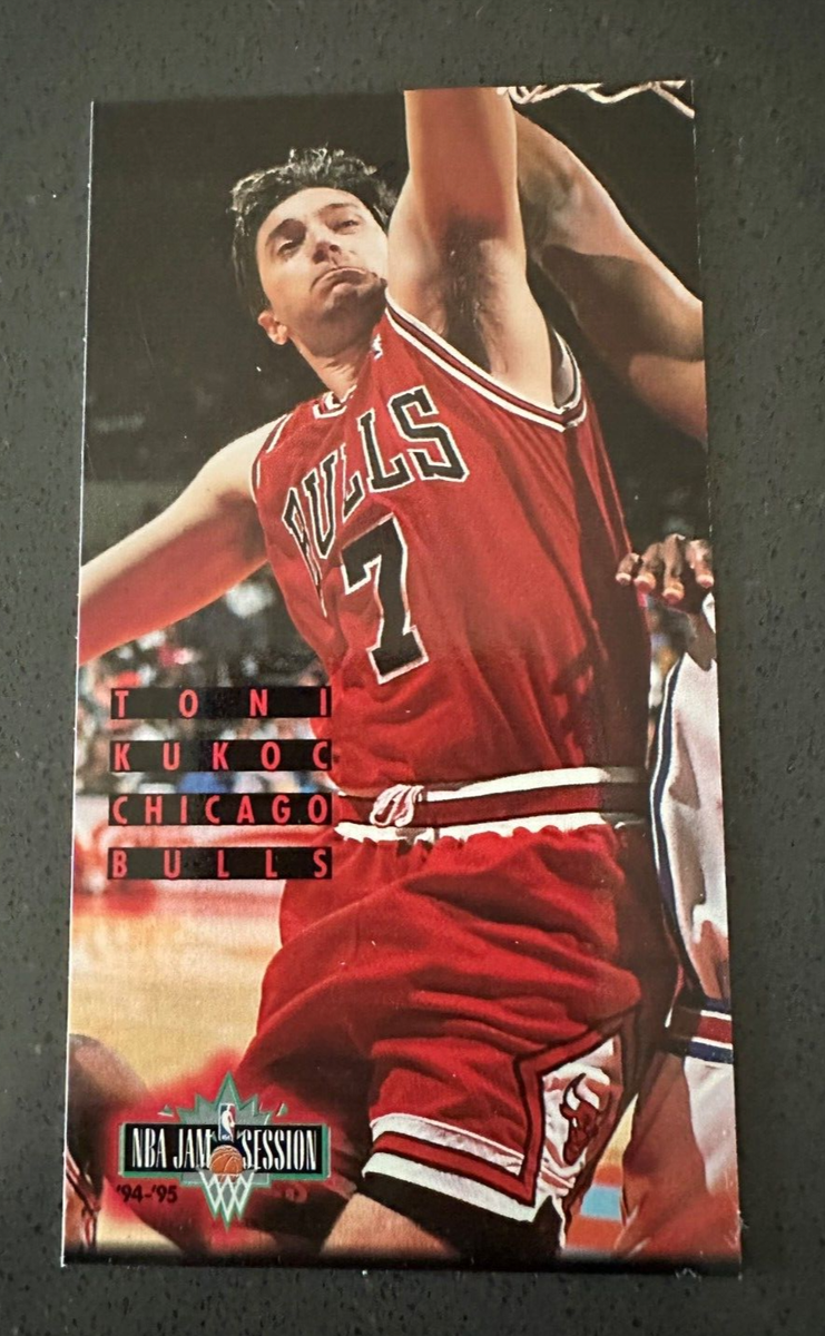 Toni Kukoc Chicago Bulls NBA 1994-95 Fleer Jam Session #28