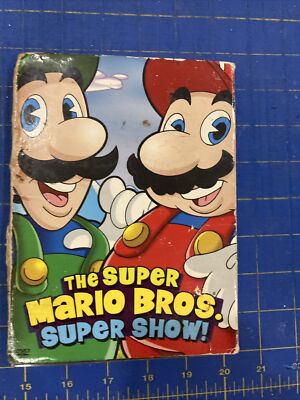 The Super Mario Bros. Super Show! DVDs Incomplete Marios Movie Madness 1989 1990
