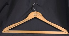 Vtg Sheraton Hotels Motor Inns Wooden Clothes Hanger Housekeeping Shirt Dress