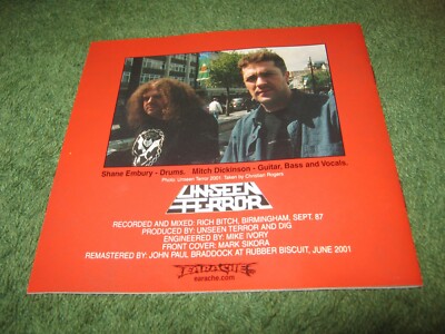 Unseen Terror - Human Error (cd) | eBay