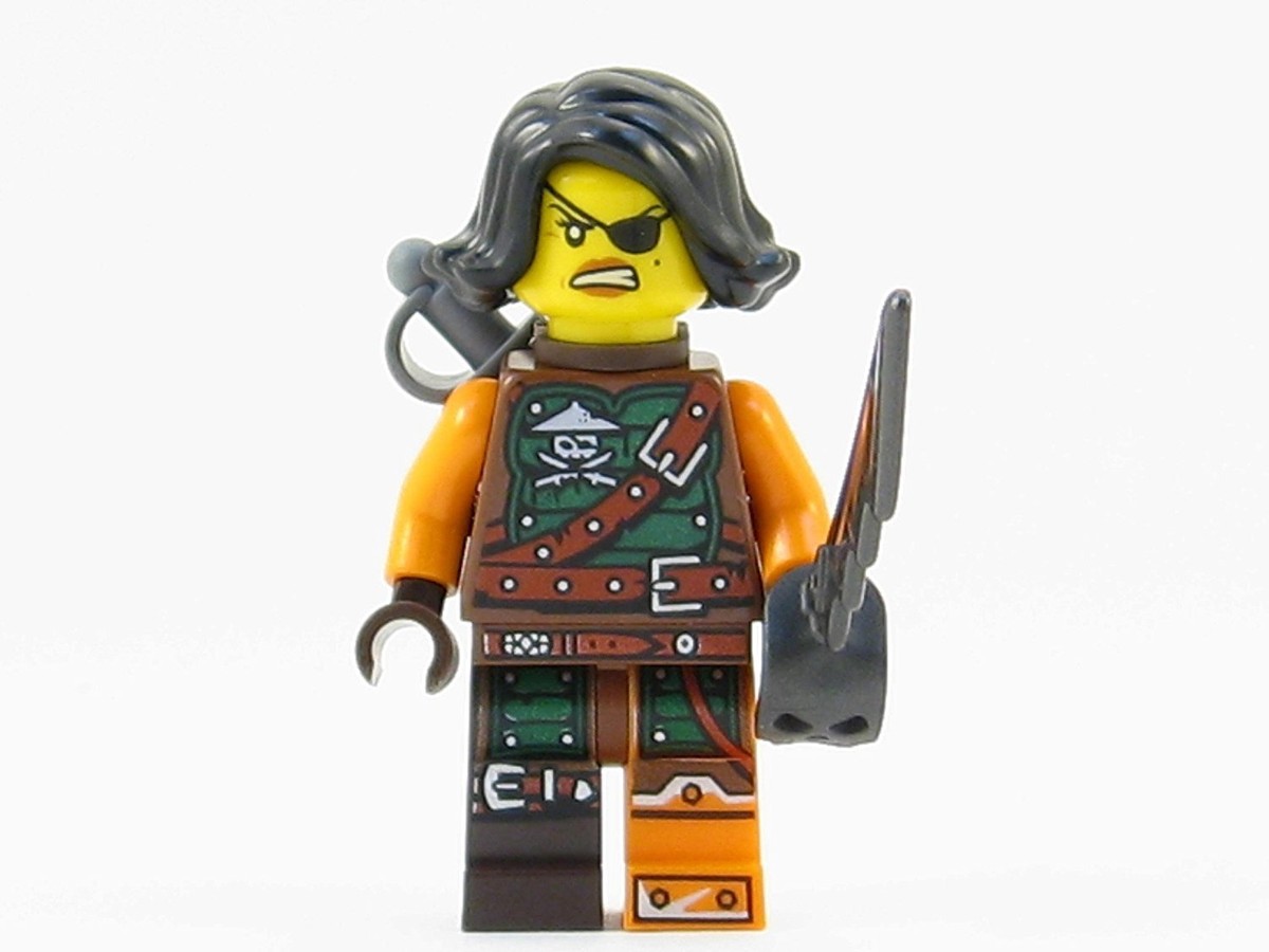 LEGO® Ninjago™ Minifigure Skybound Sky Pirate Cyren Scabbard